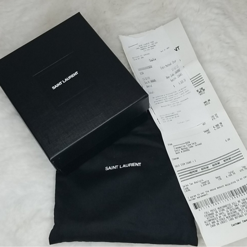 SOLD - YSL TRIFOLD WALLET - Picture 6 of 6
